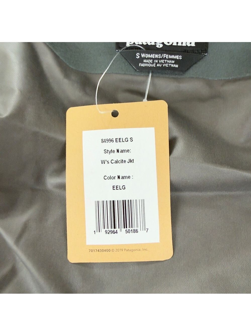 Patagonia NWT Women's Sz Small Calcite Gore-tex Green Jacket 84996 Style Number - Picture 5 of 16